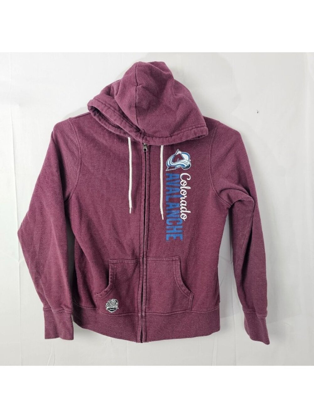 Colorado Avalanche Sweatshirt Youth M 8/10 Full Zip Hoodie Stadium Series